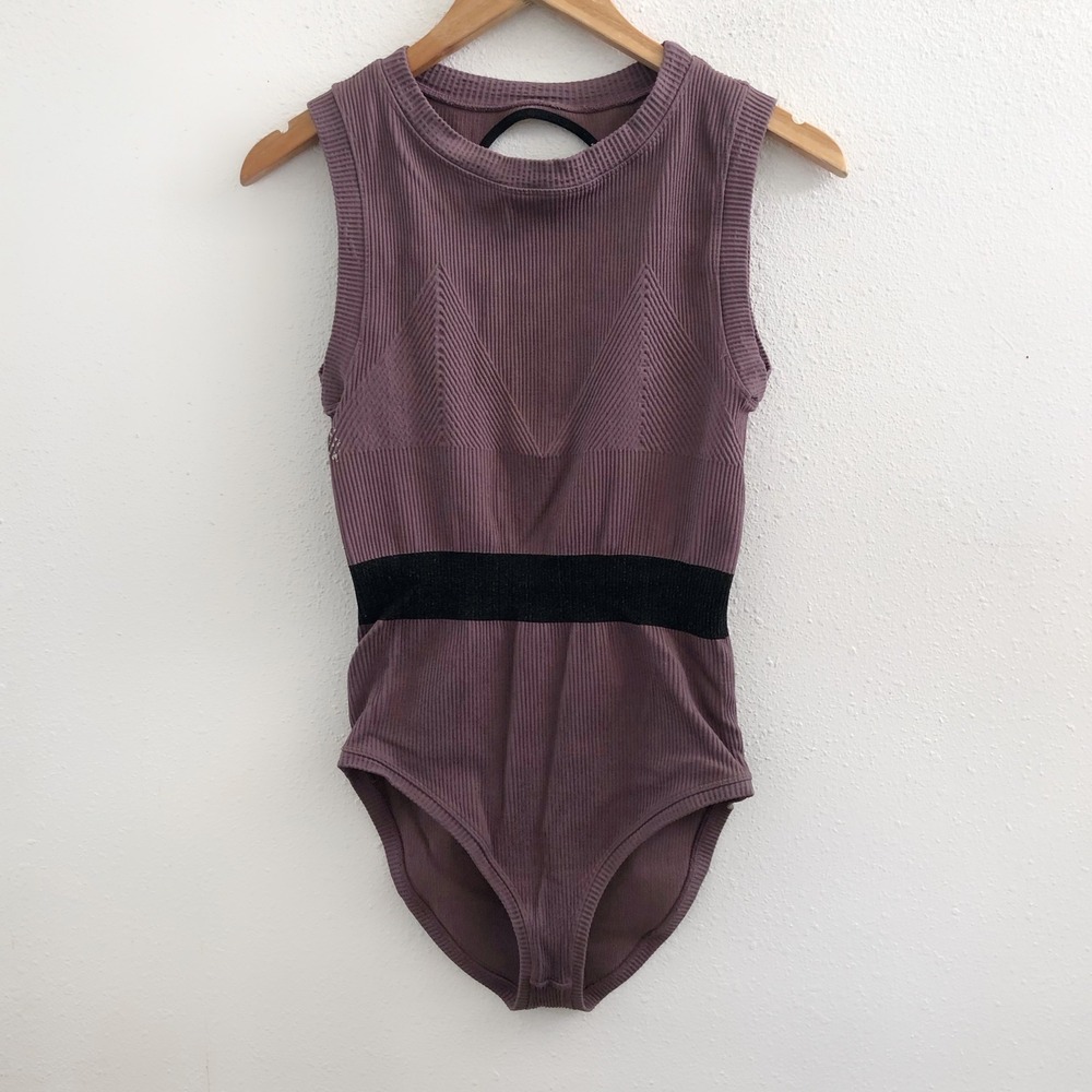 FREE PEOPLE Movement FreePeople Prajna Backless Bodysuit Size Large